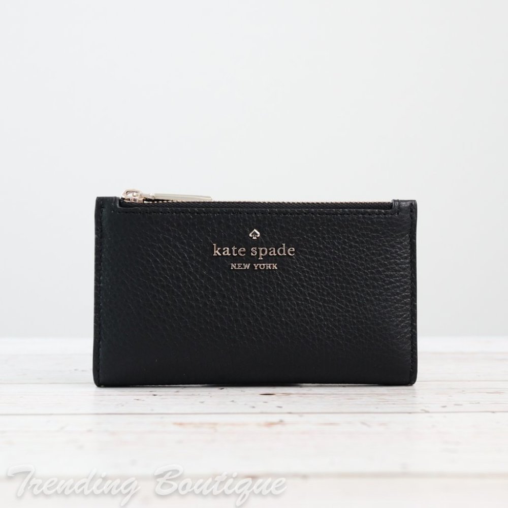 NWT Kate Spade Leila Small Slim Bifold Wallet
